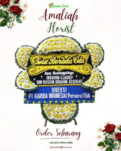 Papan Bunga Duka di Rojopolo